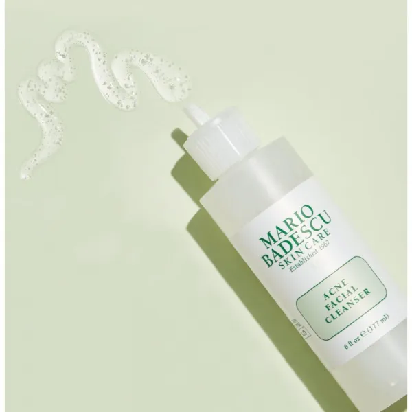Mario Badescu Acne Facial Cleanser čistiaci gél pre mastnú pleť so sklonom k akné 177 ml