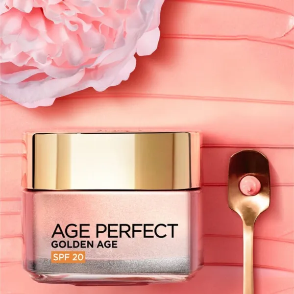 L’Oréal Paris Age Perfect Golden Age denný krém pre zrelú pleť SPF 20 50 ml