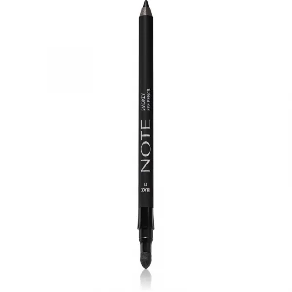 Note Cosmetique Smokey Eye Pencil vodeodolná ceruzka na oči 01 Black 1,2 g
