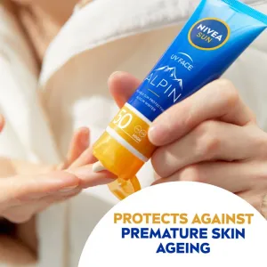 NIVEA SUN Alpin pleťový krém na opaľovanie SPF 50 50 ml