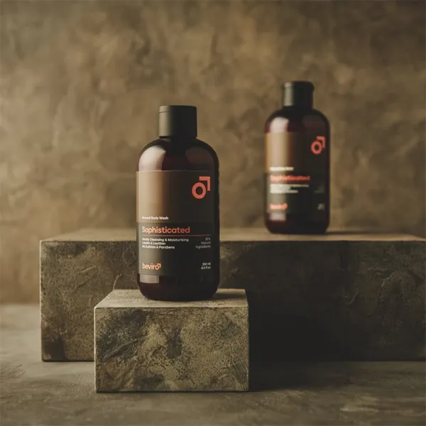 Beviro Natural Body Wash Sophisticated sprchový gél pre mužov 250 ml