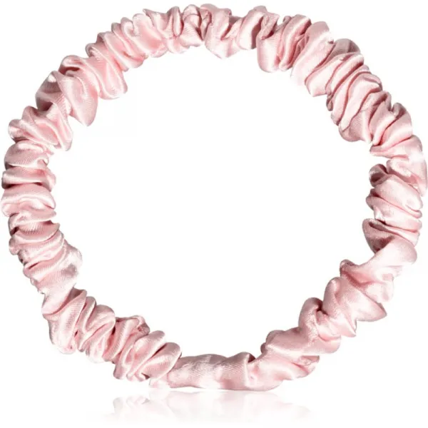 Notino Silk Collection Small Scrunchie Set súprava hodvábnych gumičiek do vlasov odtieň Pink