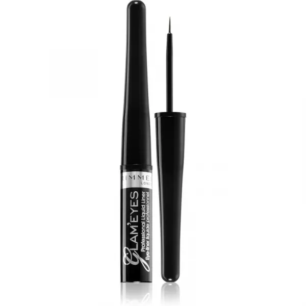 Rimmel London Glam Eyes Očná linka 3,5 ml 001 Black Glamour