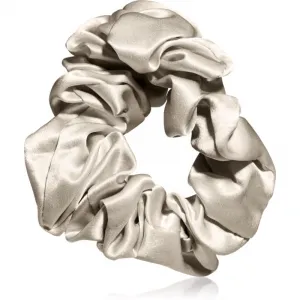 Notino Silk Collection Large scrunchie hodvábna gumička do vlasov Cream 1 ks
