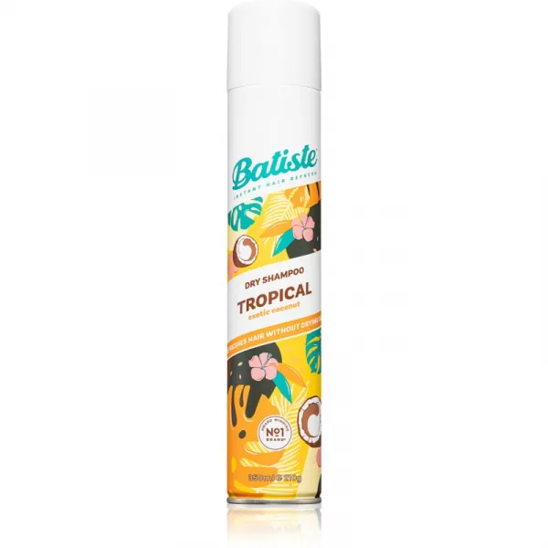 Batiste Tropical osviežujúci suchý šampón 350 ml