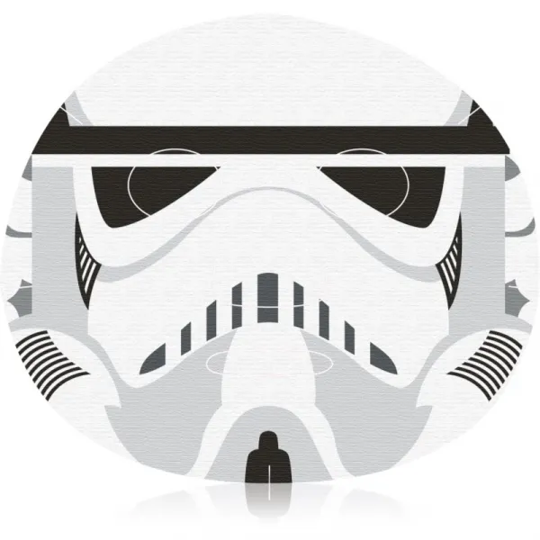 Mad Beauty Star Wars Storm Trooper hydratačná plátienková maska s výťažkom zeleného čaju 25 ml