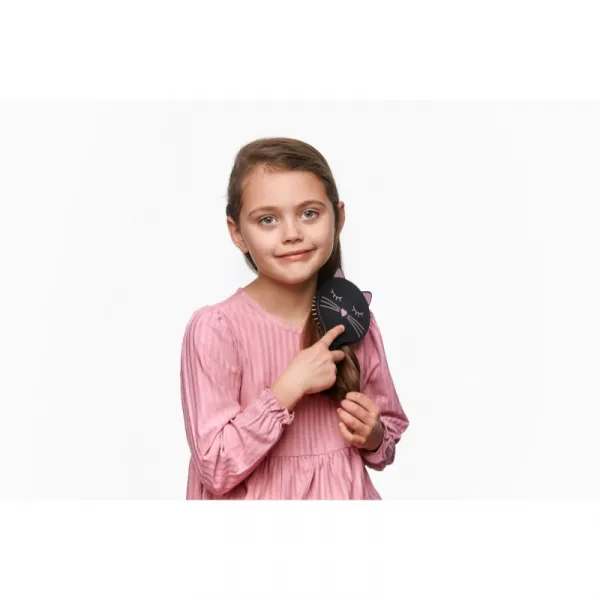 BrushArt KIDS Kitty hair brush kefa na vlasy Kitty