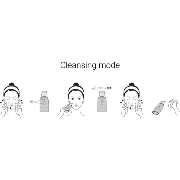 Notino Beauty Electro Collection Ultrasonic face scrubber ultrazvukový čistiaci prístroj na tvár