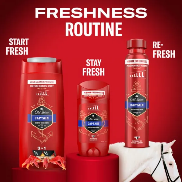 Old Spice Captain sprchový gél pre mužov 675 ml