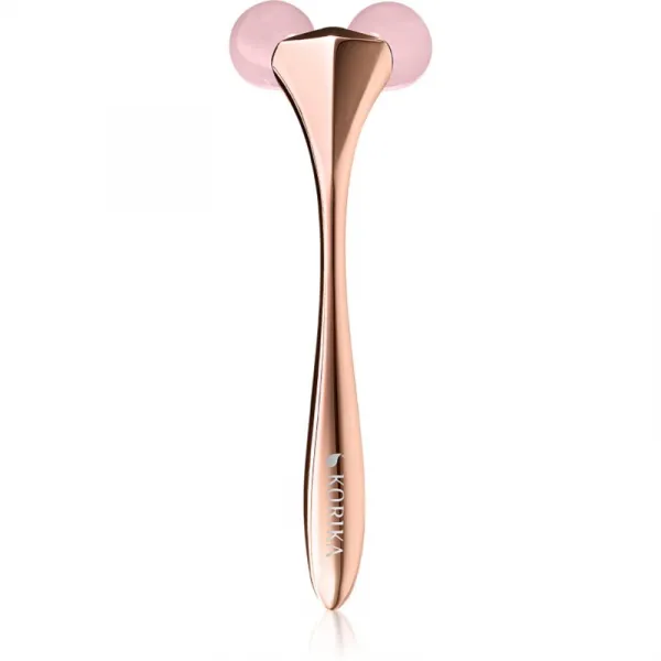 KORIKA Tools 3D Face Roller Rose Jade Stone masážny valček na tvár Rose Jade Stone