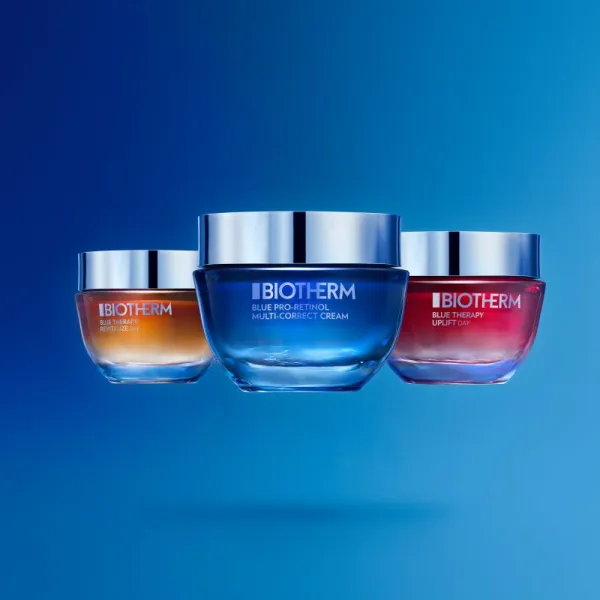 Biotherm Blue Pro-Retinol Multi Correct Cream multikorekčný krém proti známkam starnutia s retinolom pre ženy 50 ml