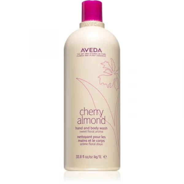 Aveda Cherry Almond Hand and Body Wash vyživujúci sprchový gél na ruky a telo 1000 ml