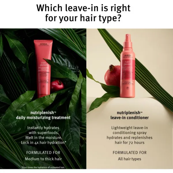 Aveda Nutriplenish™ Leave-In Conditioner vyhladzujúce a vyživujúce termoochranné mlieko v spreji 200 ml