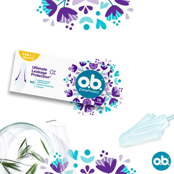 o.b. Extra Protect Normal tampóny 16 ks