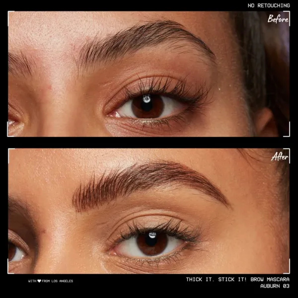 NYX Professional Makeup Thick it Stick It Brow Mascara riasenka na obočie odtieň 03 Auburn 7 ml