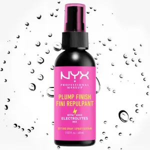 NYX Professional Makeup Plump Finish Setting Spray fixačný sprej na make-up s vitamínmi 60 ml