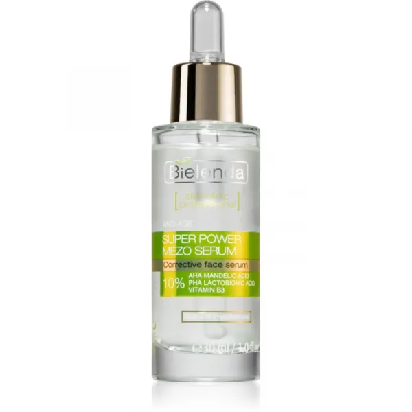 Bielenda Skin Clinic Professional Super Power Mezo Serum omladzujúce sérum pre pleť s nedokonalosťami 30 ml