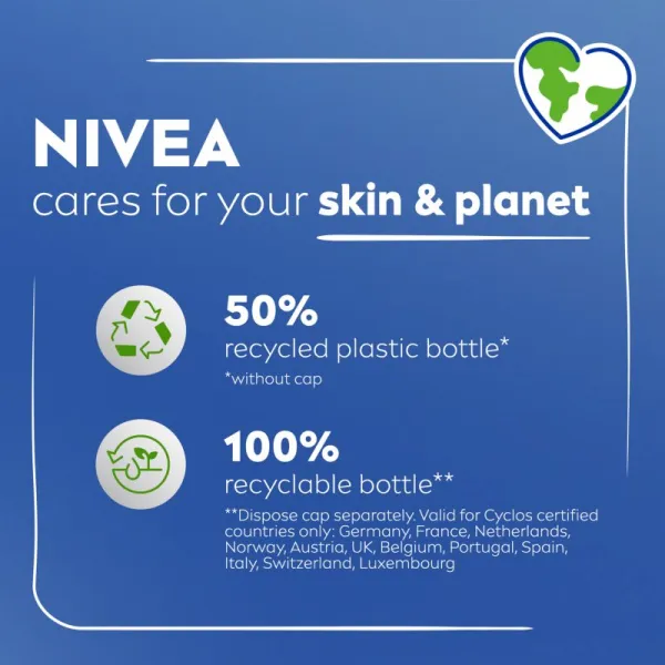 Nivea Orange Blossom vyživujúce hydratačné telové mlieko 400 ml