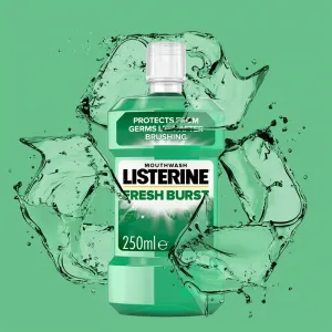 Listerine Fresh Burst ústna voda proti zubnému povlaku 250 ml