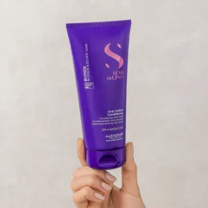 Alfaparf Milano Semi di Lino Blonde fialový kondicionér pre blond a melírované vlasy 200 ml