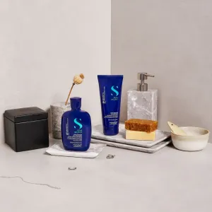 Alfaparf Milano Semi di Lino Brunette tónovací kondicionér neutralizujúci mosadzné podtóny 200 ml
