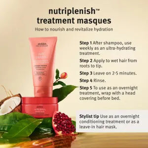 Aveda Nutriplenish™ Masque Deep Moisture hĺbkovo hydratačná maska na suché končeky vlasov 200 ml