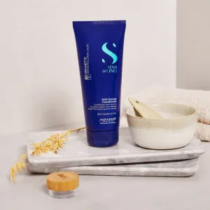 Alfaparf Milano Semi di Lino Brunette tónovací kondicionér neutralizujúci mosadzné podtóny 200 ml