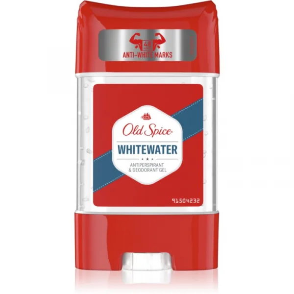 Old Spice Whitewater Tuhý Antiperspirant a Dezodorant V Priezračnom Géli 70 ml