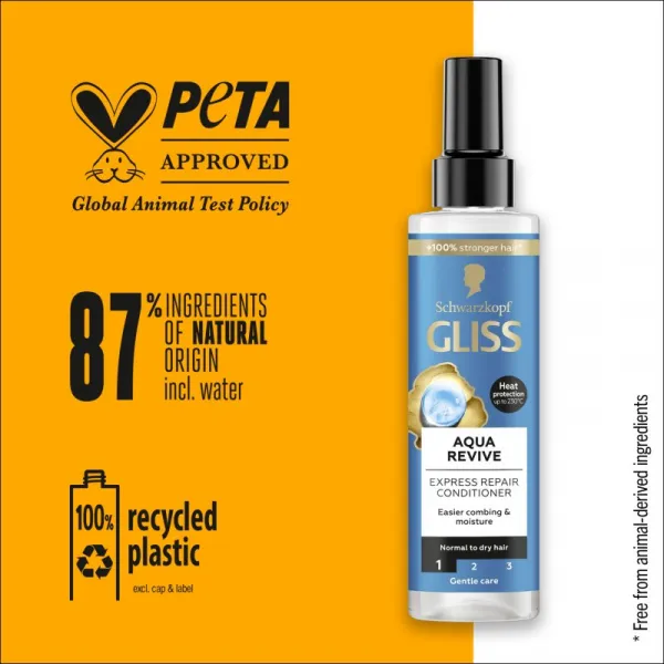 Gliss Aqua Revive expresný regeneračný kondicionér 200 ml