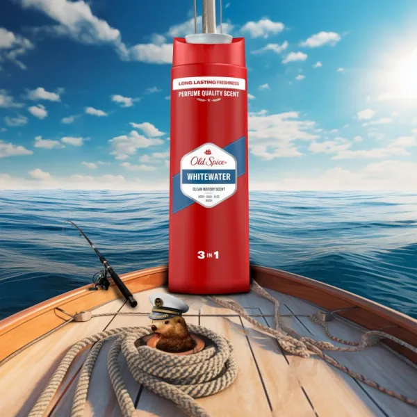 Old Spice Whitewater sprchový gél pre mužov 2x400 ml