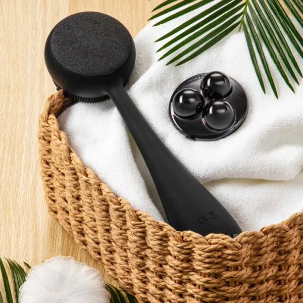 PMD Beauty Relax Body Massager náhradná hlavica pre čistiacu kefku Black 1 ks