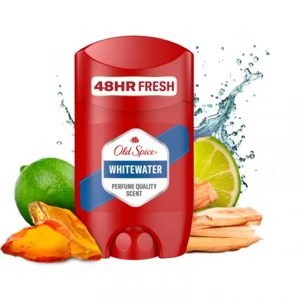Old Spice Whitewater tuhý dezodorant pre mužov 50 g
