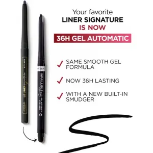 L’Oréal Paris Infaillible Gel Automatic Liner automatická ceruzka na oči odtieň Green 1 ks
