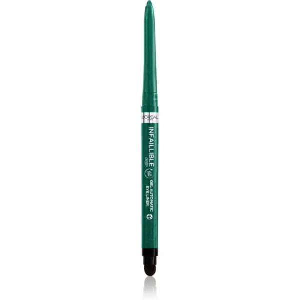L’Oréal Paris Infaillible Grip 36h Gel Automatic Liner vodeodolná gélová ceruzka na oči Green 5 g