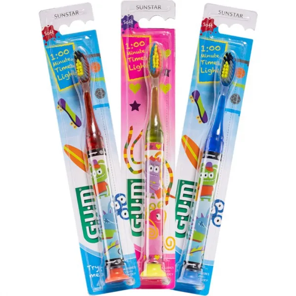 G.U.M Kids Toothbrush zubná kefka s prísavkou pre deti 1 ks