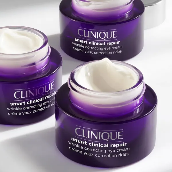 Clinique Smart Clinical™ Repair Wrinkle Correcting Eye Cream vyplňujúci očný krém pre korekciu vrások 15 ml