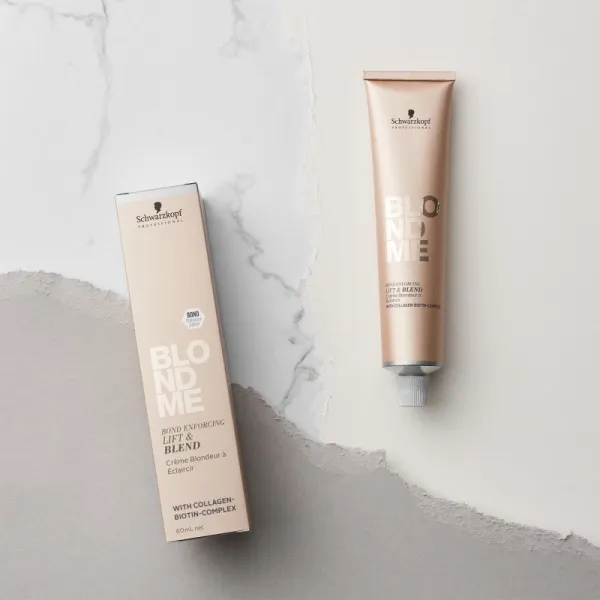 Schwarzkopf Professional Blondme Lift & Blend zosvetľujúcí krém pre blond vlasy odtieň Ice-Irisé 60 ml