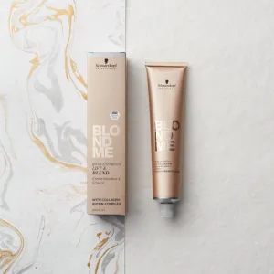 Schwarzkopf Professional Blondme Lift & Blend zosvetľujúcí krém pre blond vlasy odtieň Ice 60 ml