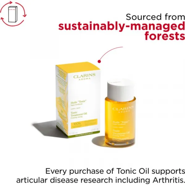 Clarins Tonic Body Treatment Oil telový olej so spevňujúcim účinkom 100 ml