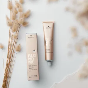 Schwarzkopf Professional Blondme Lift & Blend zosvetľujúcí krém pre blond vlasy odtieň Sand 60 ml