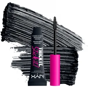 NYX Professional Makeup Thick it Stick It Brow Mascara riasenka na obočie odtieň 08 - Black 7 ml