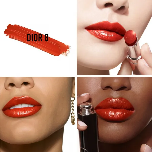 DIOR Dior Addict lesklý rúž plniteľná odtieň 008 Dior 8 3.2 g