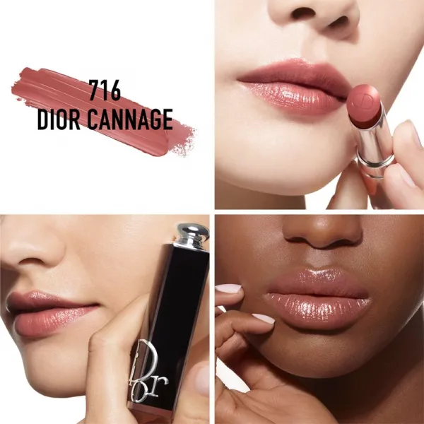 DIOR Dior Addict lesklý rúž plniteľná odtieň 716 Dior Cannage 3.2 g