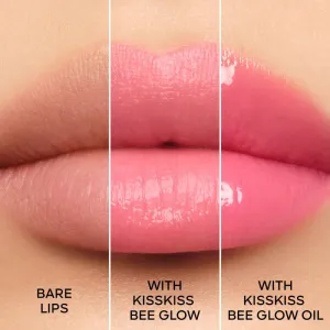 GUERLAIN KissKiss Bee Glow vyživujúci a hydratačný balzam na pery odtieň 258 Rose Glow 3.2 g