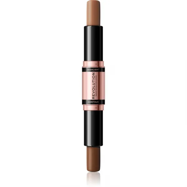 Revolution Fast Base obojstranná kontúrovacia tyčinka odtieň Dark 2x4.3 g