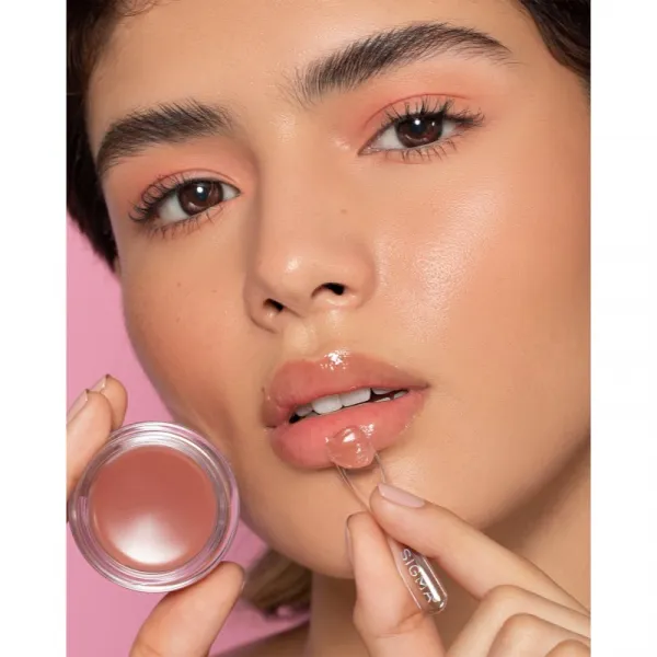 Sigma Beauty Hydro Melt Lip Mask hydratačná maska na pery s kyselinou hyalurónovou odtieň Hush 9.6 g