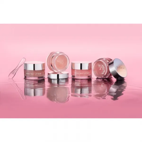 Sigma Beauty Hydro Melt Lip Mask hydratačná maska na pery s kyselinou hyalurónovou odtieň Hush 9.6 g