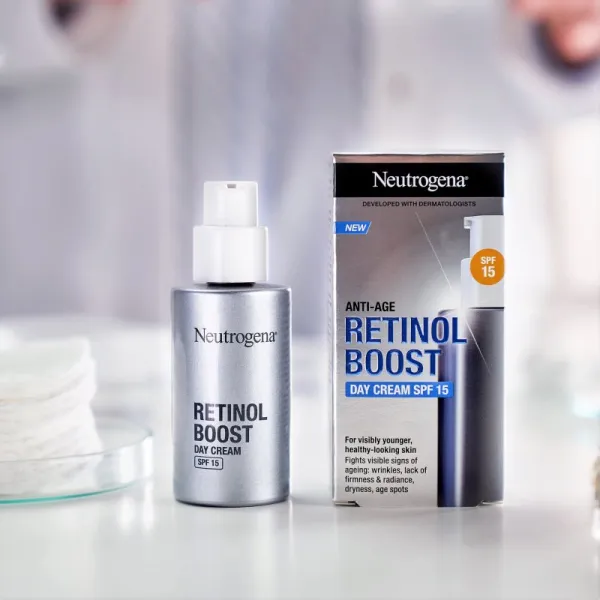 Neutrogena Retinol Boost denný anti-age krém s SPF 15 50 ml