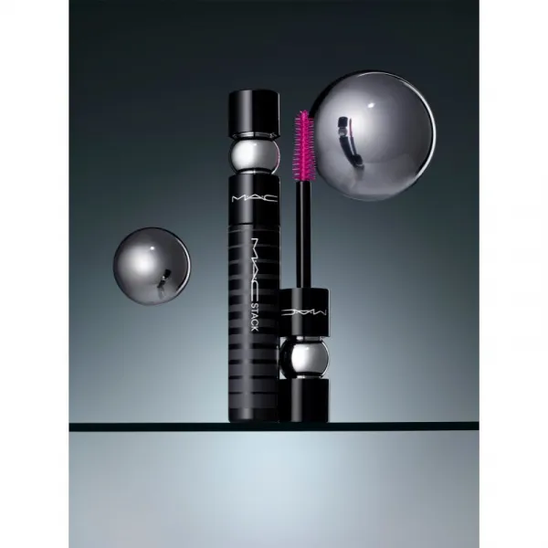 MAC Cosmetics MACStack Mascara Superstack Mega Brush objemová a predlžujúca riasenka odtieň Black 12 ml