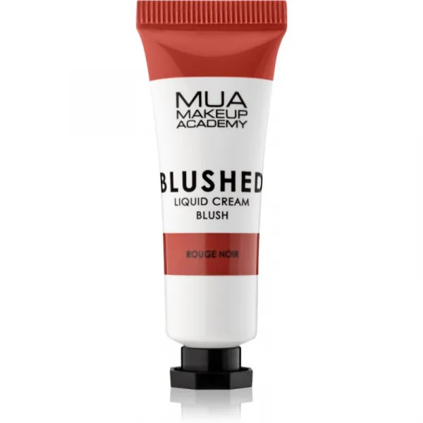 MUA Makeup Academy Blushed Liquid Blusher tekutá lícenka odtieň Rouge Noir 10 ml